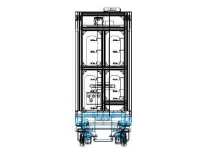 MiR200 Tray Transport Module 3D Model