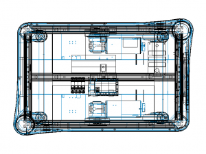 MiR200 Tray Transport Module 3D Model