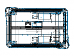MiR200 Tray Transport Module 3D Model