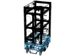 MiR200 Tray Transport Module 3D Model