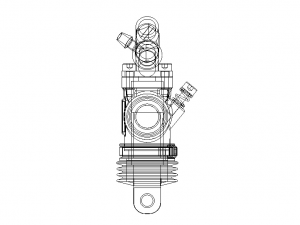 Nitro Engine Carburetor for Rc Cars 3D 模型