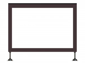 Angle Iron Table Frame 3D Model