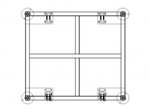 Mobile Steel Workbench WL89 3D Model
