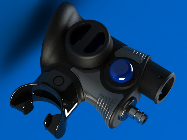 SeaQuest Alternate Air Source 3D मॉडल .c4d .max .obj .3ds .fbx .stl .blend 