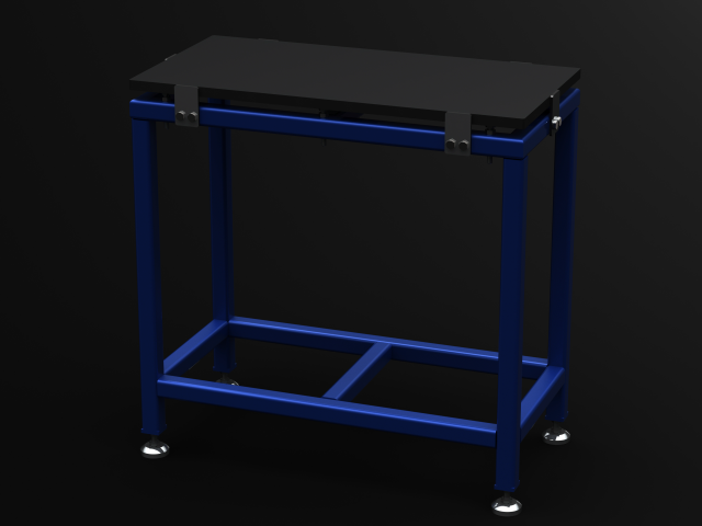 Precision Surface Plates with Stand Modelo 3D .c4d .max .obj .3ds .fbx .stl .blend 