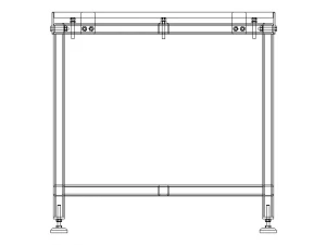 Precision Surface Plates with Stand 3D Model