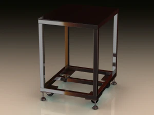 移动钢工作台 WL67 3D 模型