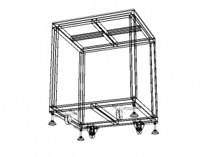 Mobile Steel Workbench WL67 3D मॉडल