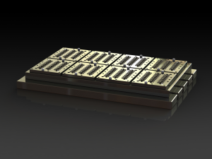 CNC Machine Fixture for Slot Nut Plate 3Dモデル