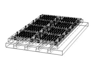 CNC Machine Fixture for Slot Nut Plate 3D Модель
