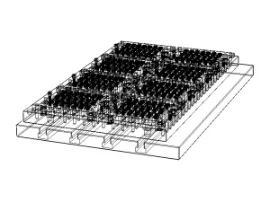 CNC Machine Fixture for Slot Nut Plate 3D Model
