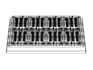 CNC Machine Fixture for Slot Nut Plate 3D Модель