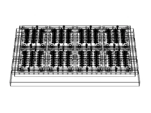 CNC Machine Fixture for Slot Nut Plate 3D Model