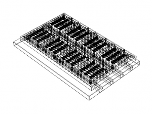 CNC Machine Fixture for Slot Nut Plate 3D Модель