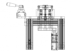 Air Gauge Station for Measuring Internal Diameters on 3 Steps Modèle 3D