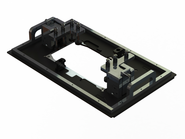 PCB Wave Soldering Pallet MOD5010 3Dモデル .c4d .max .obj .3ds .fbx .stl .blend