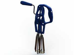 Hand Whisk Egg Beater Mixer 3D Модель