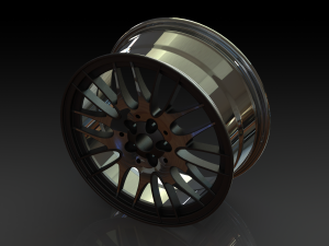 Classics Style Rims 3D Model
