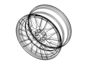Classics Style Rims 3D मॉडल