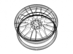 Classics Style Rims 3D मॉडल