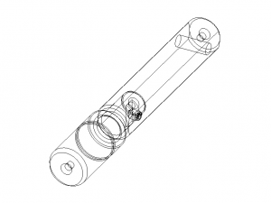 Progressive Type Plug Gauge Set for Measuring Range 9 to 50 mm 3D Model