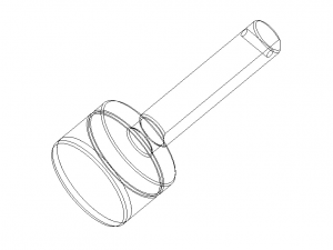 Progressive Type Plug Gauge Set for Measuring Range 9 to 50 mm 3D Model