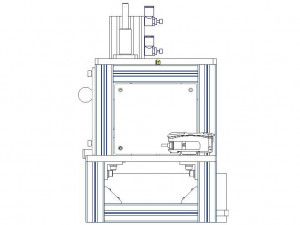 Tension Inspection and Tube Cutting Machine of Brass Truck Fittings Modèle 3D