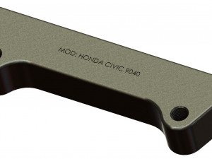 Aluminium Brake Caliper Adapter Bracket for Various Models Model 3D