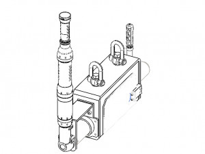 Bushing Press Tool for Beam sa rr axle 3D 模型