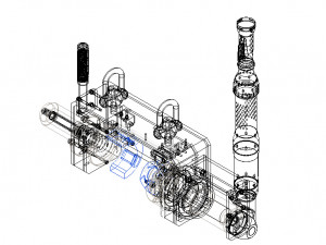 Bushing Press Tool for Beam sa rr axle 3D 模型
