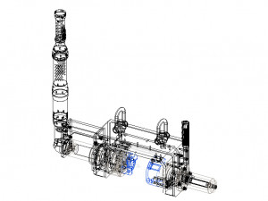 Bushing Press Tool for Beam sa rr axle 3D 模型