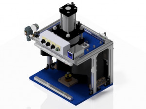 Insertion Stacking Machine of Brass Truck Fittings 3Dモデル