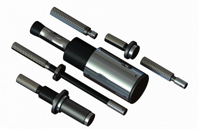 Standard Air Plug Gauges Sets for Measuring Range Up To 75 mm 3D Model .c4d .max .obj .3ds .fbx .stl .blend 