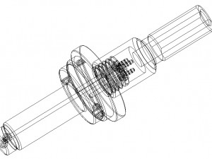 Standard Air Plug Gauges Sets for Measuring Range Up To 75 mm 3D Model