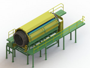 HEAVY DUTY TROMMEL SCREEN 3Dモデル