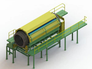 HEAVY DUTY TROMMEL SCREEN 3D Model