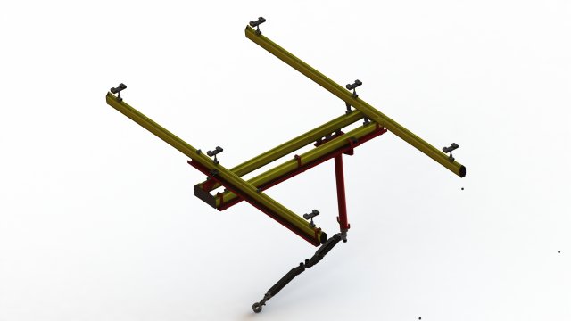 Lift Assistance Arms Series 4 with Lightweight Crane System Modelo 3D .c4d .max .obj .3ds .fbx .stl .blend 