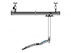Lift Assistance Arms Series 4 with Lightweight Crane System Modelo 3D