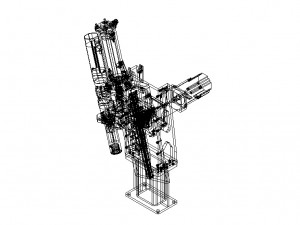 Automatic Nutrunners System MOD Tightening TU020 3D Model