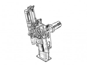 Automatic Nutrunners System MOD Tightening TU020 3D Model