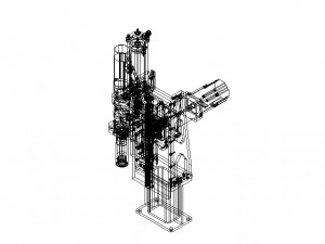 Automatic Nutrunners System MOD Tightening TU020 3D Model