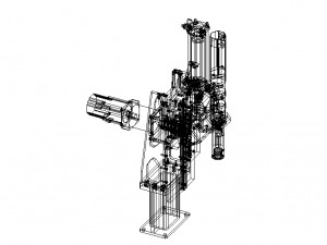 Automatic Nutrunners System MOD Tightening TU020 3D Model