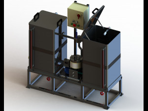 Oil Filter Machine - Rust Preventive 3D मॉडल