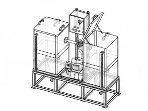 Oil Filter Machine - Rust Preventive 3D Model