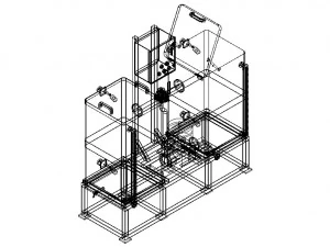 Oil Filter Machine - Rust Preventive 3D Model
