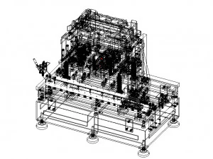 Position Checking Gauge for Cylinder Block 3D Model