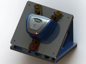 自動車部品用検査治具CF M01 3Dモデル