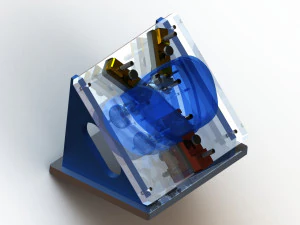 Checking Fixture Jig CF for Auto Parts M01 3D Model