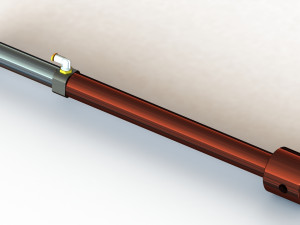 Lower Electrode Pin Shift for Nut Welding M6 3D Model