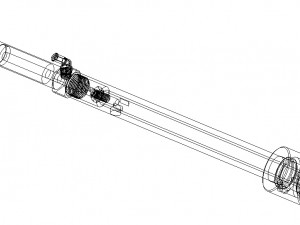 Lower Electrode Pin Shift for Nut Welding M6 3D Model